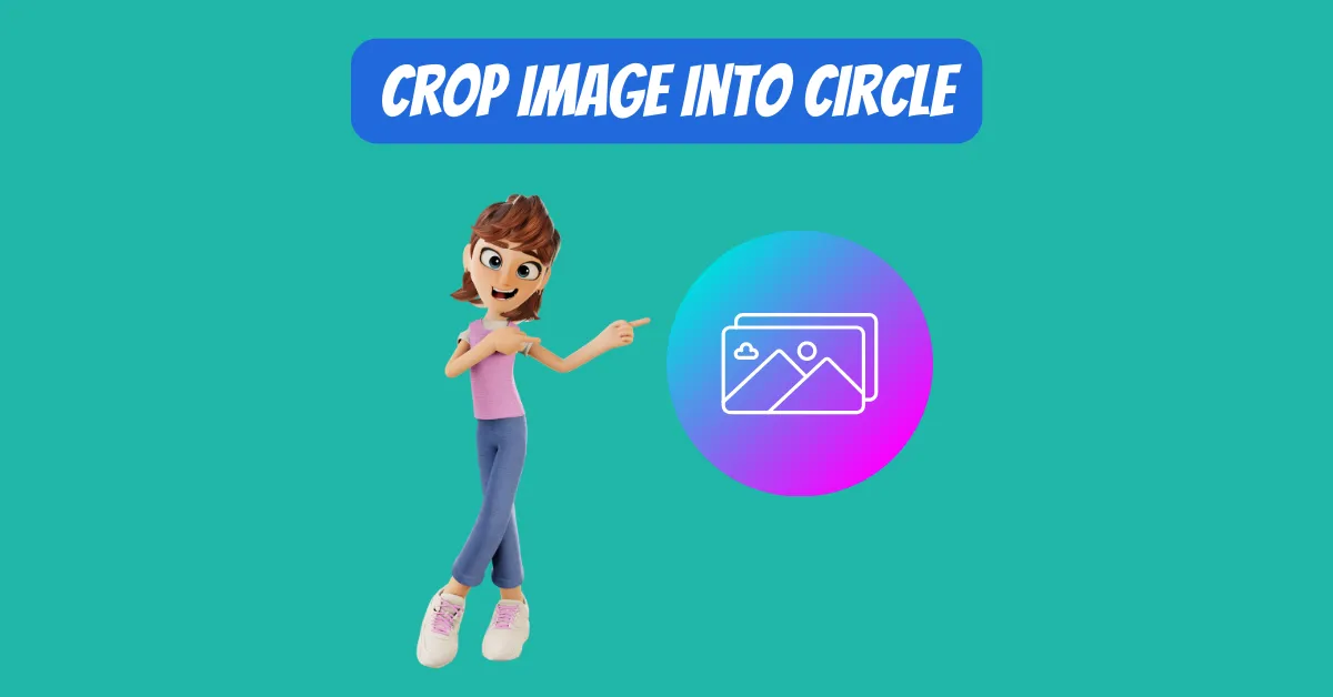 Crop Into Circle- Upload, Drag, Zoom and Crop to Round Image