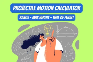 Projectile motion calculator