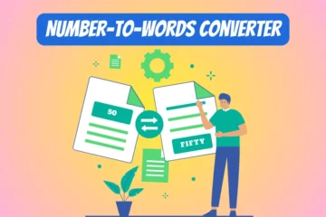 Number to words converter