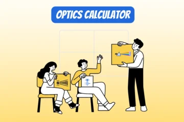students discussing about optics concepts