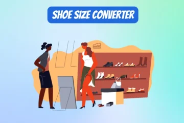 lady trying to find the perfect shoe size for her at a shoe store